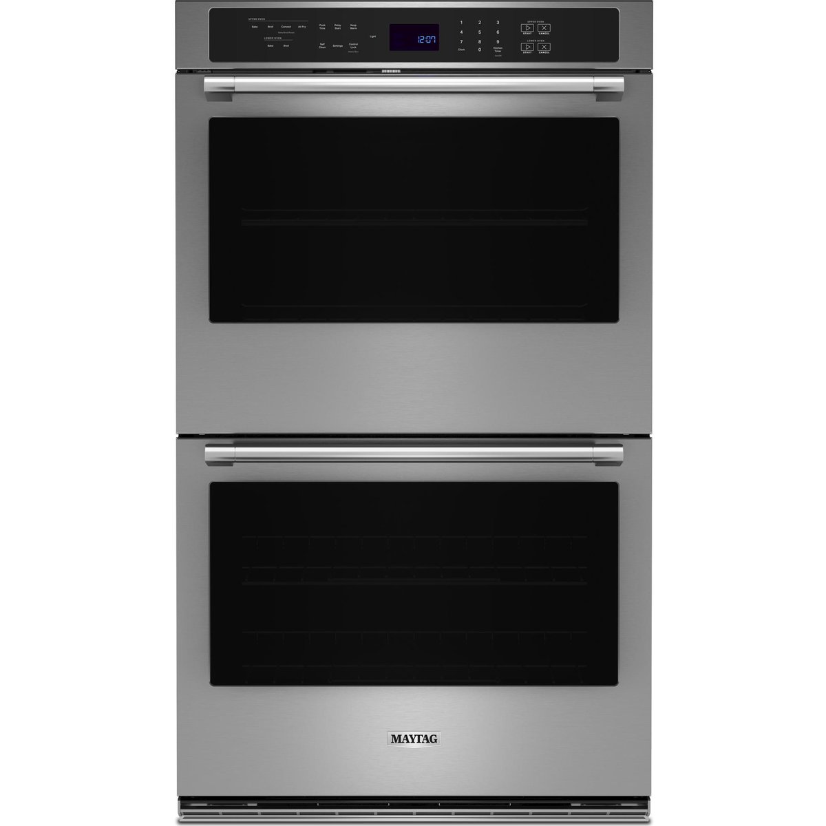 Maytag 27-inch Double Wall Oven with Air Fry and Basket - 8.6 cu. ft.