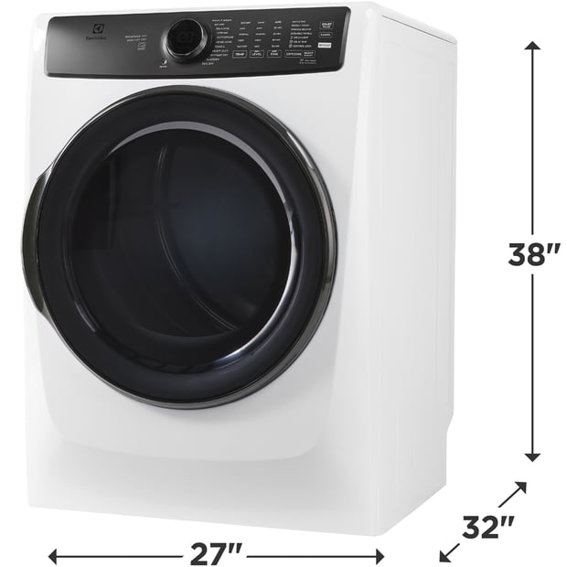 Electrolux 8.0 cu.ft. Vented Gas Dryer