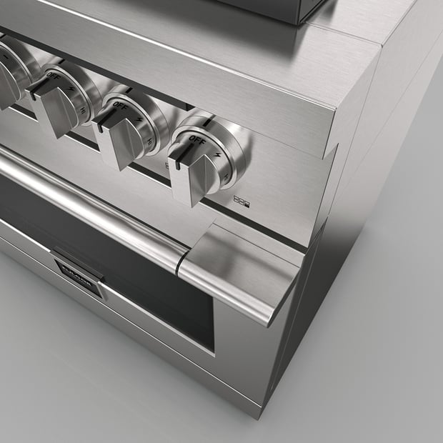 Fulgor 36 inch Single Oven Dual Fuel Range