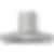 La Cornue 43 inch 600 CFM Chimney Hoodfan with Satin Chrome Detail