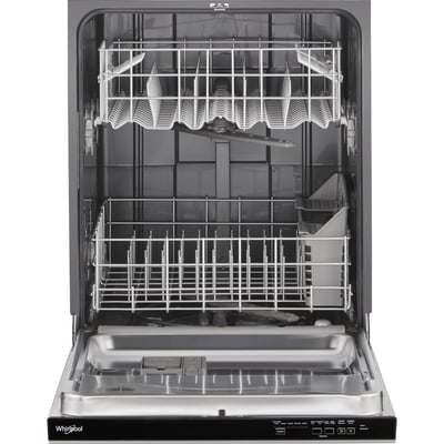Whirlpool 4 Cycle Dishwasher with Hidden Controls