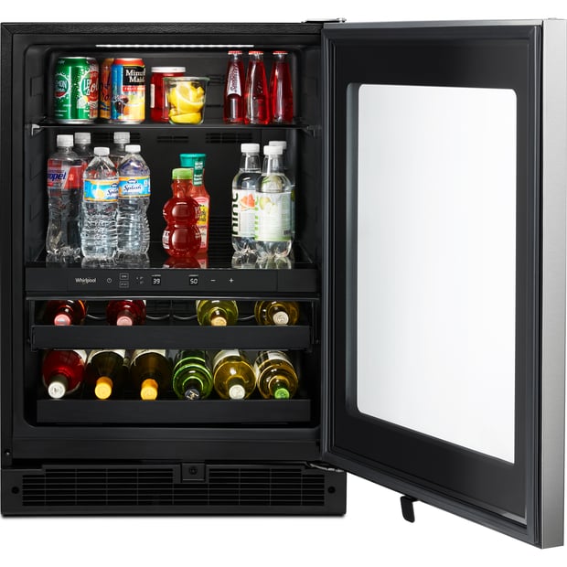Whirlpool Freestanding or Built-in 24 inch 5.2 cu.ft. Beverage Centre