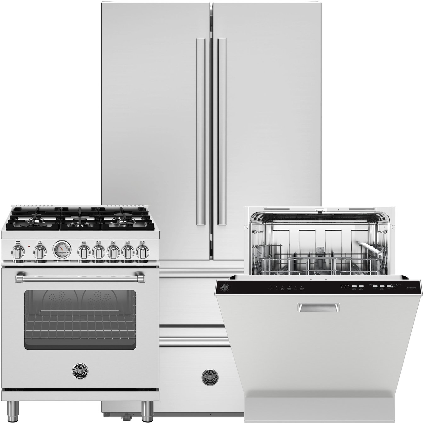Bertazzoni Stainless Steel Kitchen Package