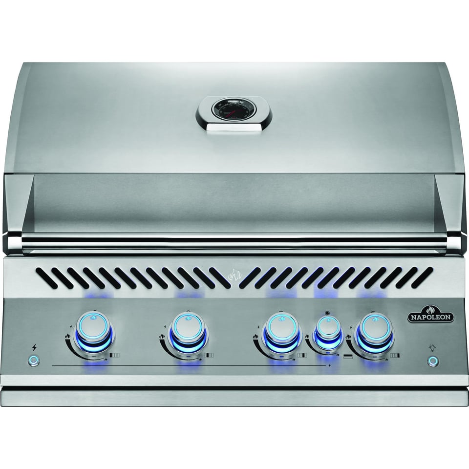 Napoleon 700 Series Built-In 5 Burner Natural Gas BBQ Grill with Infrared Rear Burner