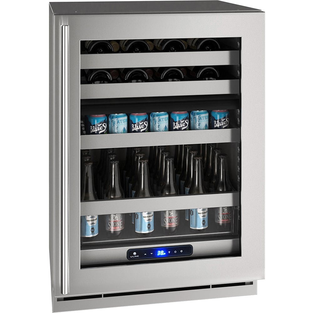 U-Line Freestanding or Built-in 24 inch 5.1 cu.ft. Beverage Centre