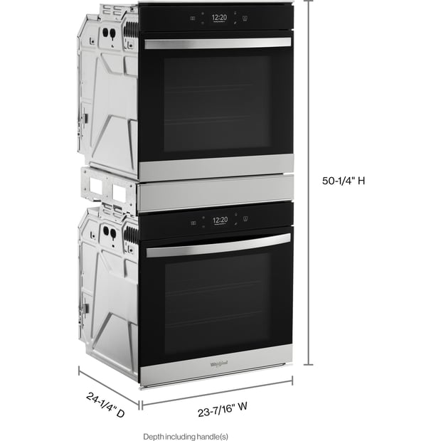 Whirlpool 24 inch Double Wall Oven with Convection