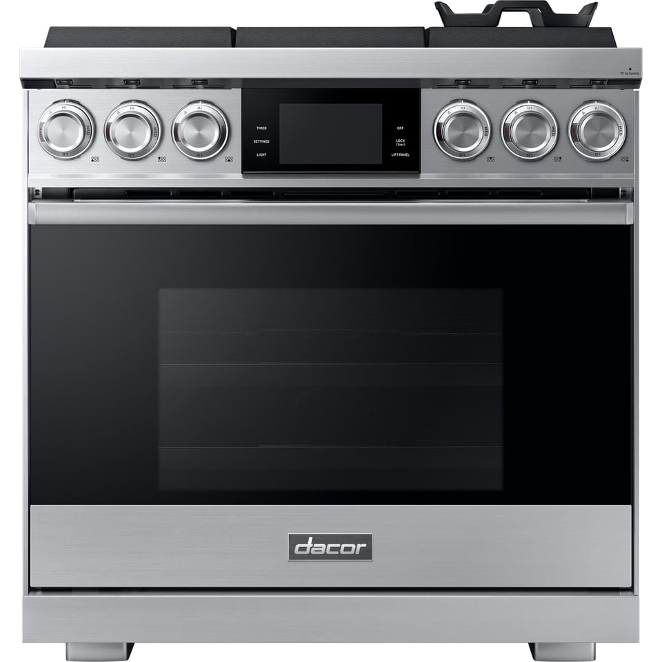 Dacor 36 inch Single Oven Gas Range