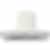 La Cornue 43 inch 600 CFM Chimney Hoodfan with Satin Chrome Detail