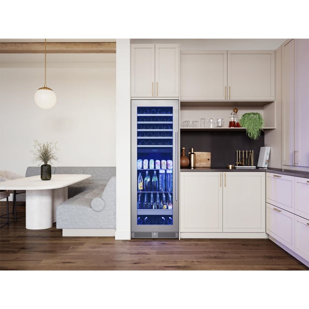 Zephyr Freestanding or Built-in 24 inch 14.5 cu.ft. Wine Cooler