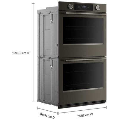KitchenAid 30 inch Double Wall Oven with Convection
