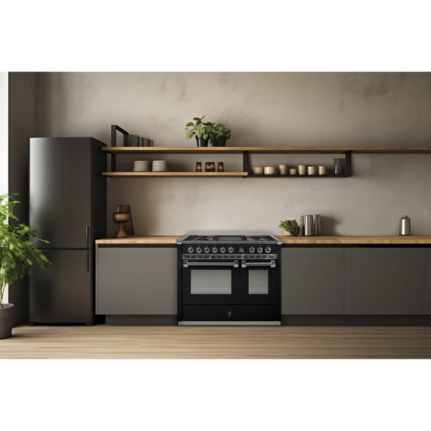 Steel Cucine 48 inch Double Oven Gas Range
