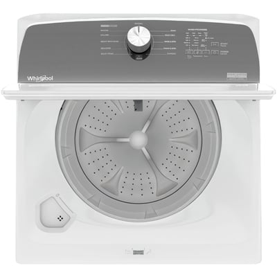 Whirlpool White 4.5 cu. ft. Top Load Washer and 7.0 cu.ft. Vented Dryer