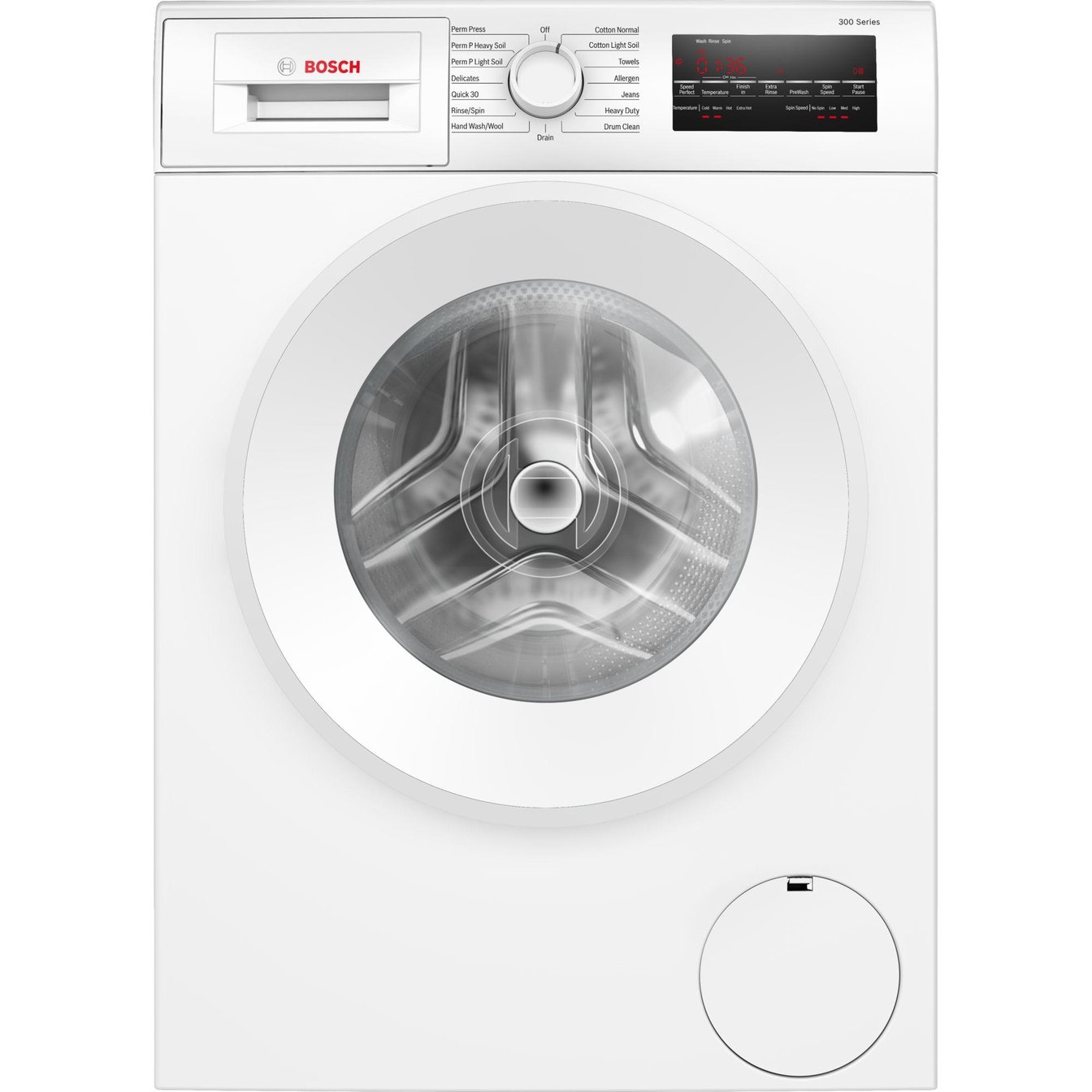 Bosch 300 Series 2.2 cu.ft. Stackable Front Load Washer