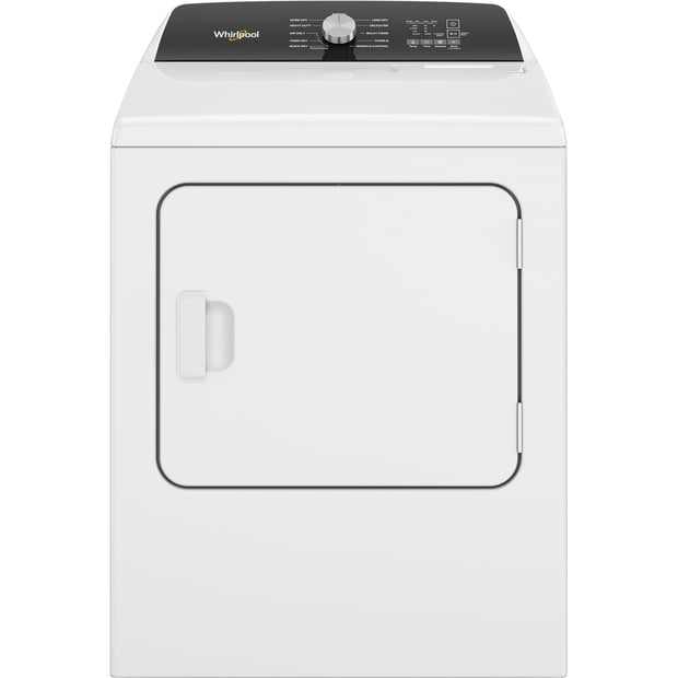 Whirlpool White 5.3 cu.ft. Top Load Washer and 7.0 cu.ft. Vented Dryer