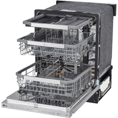 LG 9 Cycle Dishwasher with Hidden Controls