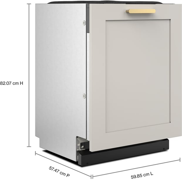 KitchenAid 5 Cycle Dishwasher with Hidden Controls