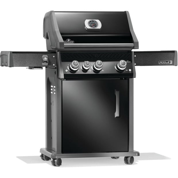 Napoleon Rogue PRO 425 Freestanding 4 Burner Natural Gas BBQ Grill with Infrared Side Burner