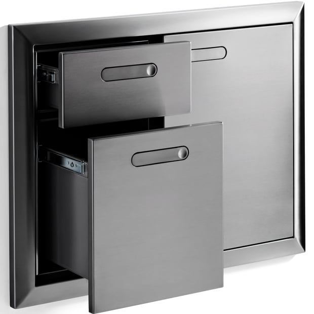 Lynx Ventana Built-in 30 inch Access Door and Double Drawer Combination