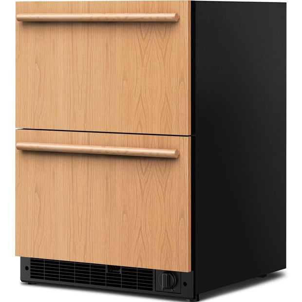 KitchenAid Freestanding or Built-In 24 inch 4.3 cu.ft. Double-Drawer Refrigerator