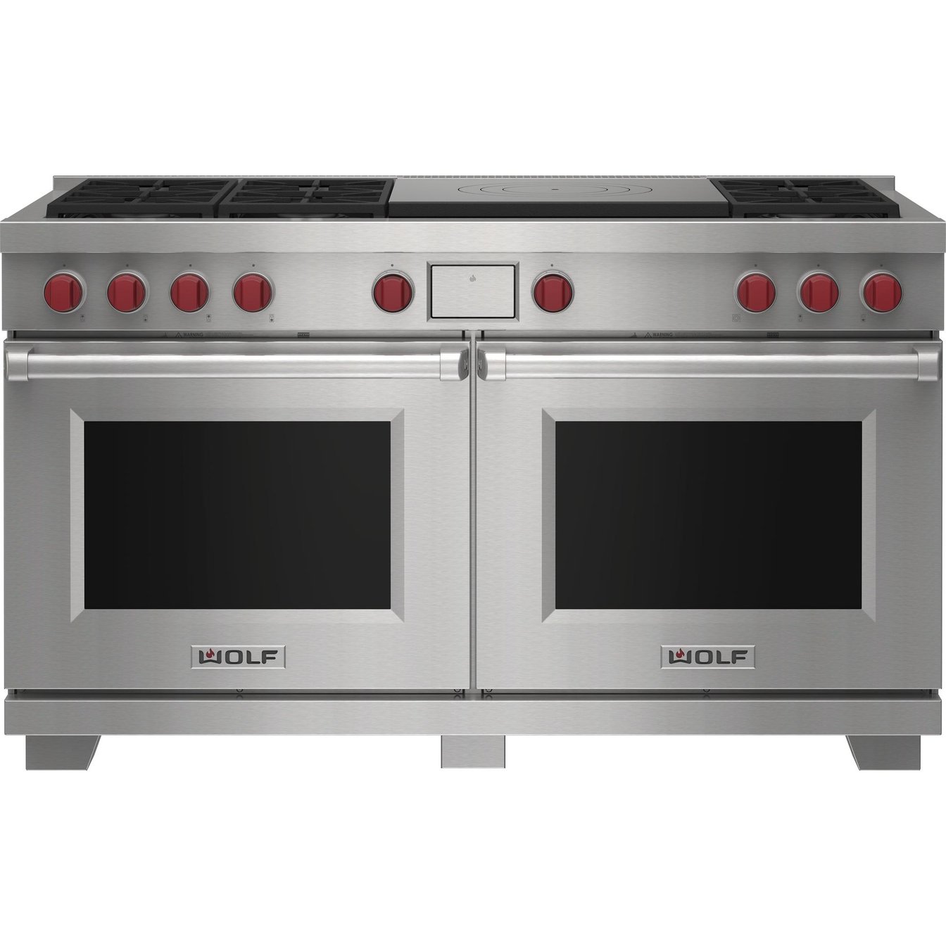 Wolf 60 inch Double Oven Dual Fuel Range