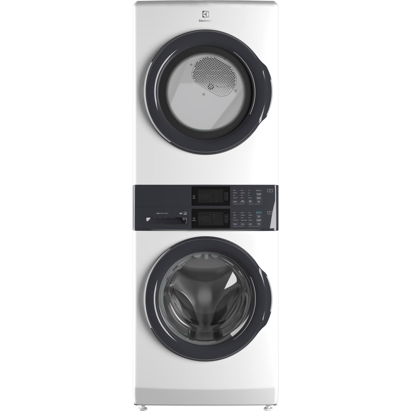 Electrolux Laundry Tower™ 5.1 cu.ft. Front Load Washer and 8 cu.ft. Electric Dryer Laundry Center