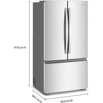 Whirlpool 24 cu.ft. Counter Depth French Door Refrigerator