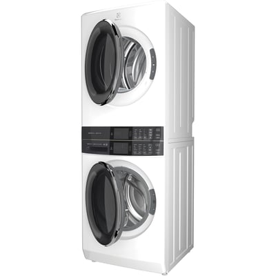 Electrolux Laundry Tower™ 5.2 cu.ft. Front Load Washer and 8 cu.ft. Electric Dryer Laundry Center