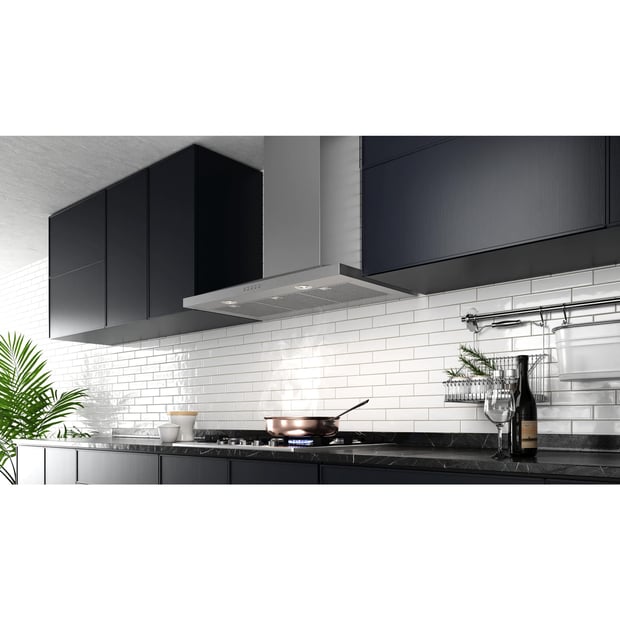 Aura 36 inch 400 CFM Wall-Mount Chimney Hoodfan