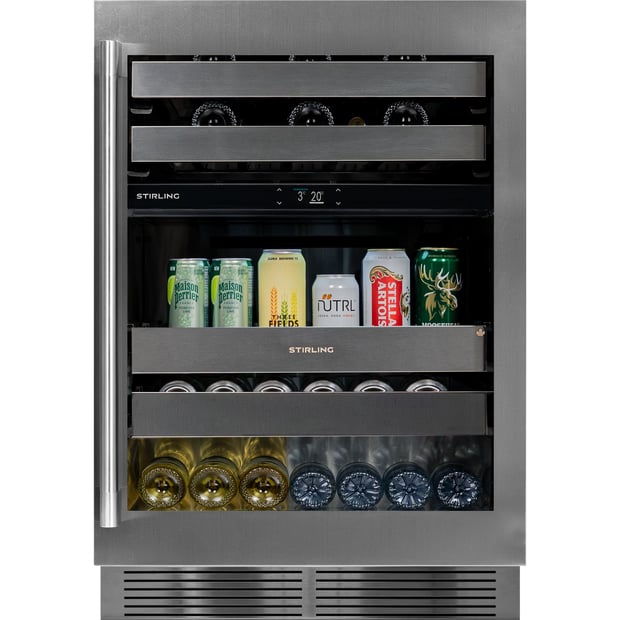 Stirling Built-in 24 inch 5.3 cu.ft Undercounter Refrigerator