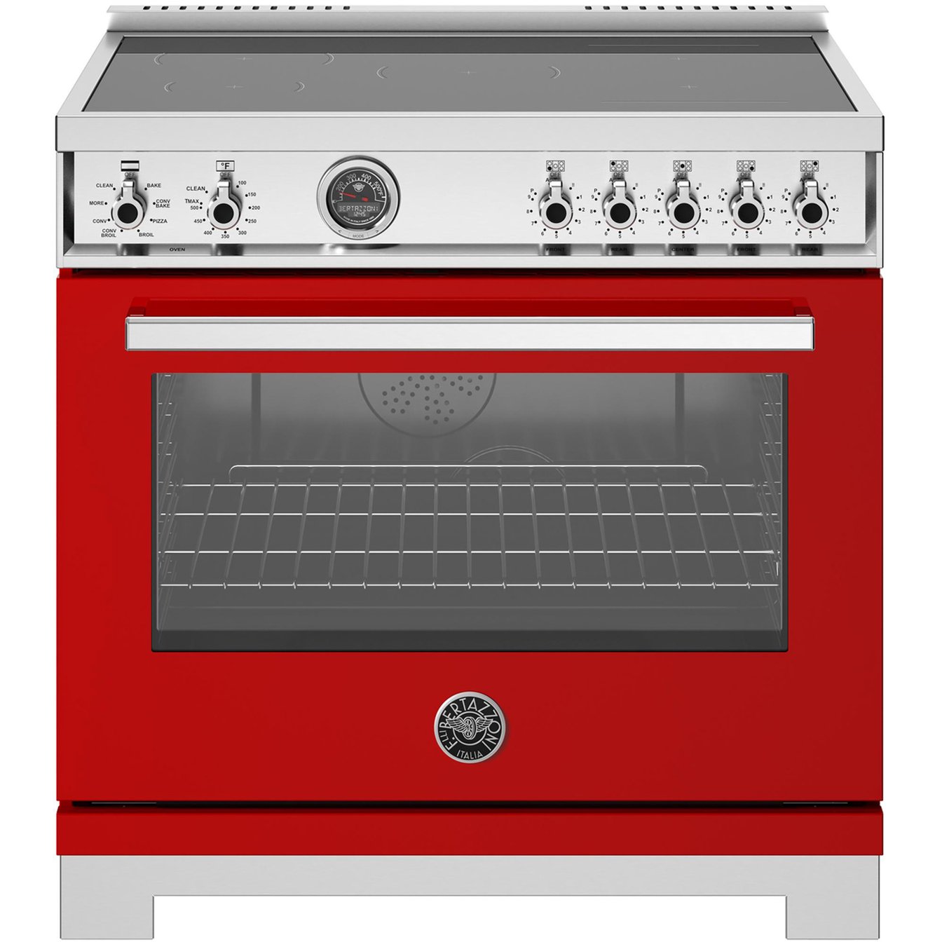 Bertazzoni 36 inch Single Oven Induction Range