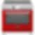 Bertazzoni 36 inch Single Oven Induction Range