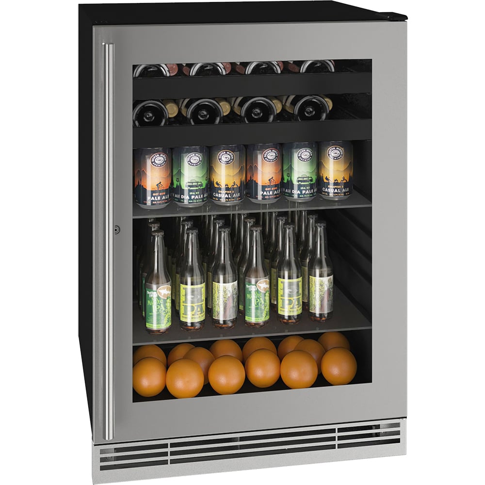 U-Line Freestanding or Built-in 24 inch 5.5 cu.ft. Beverage Centre