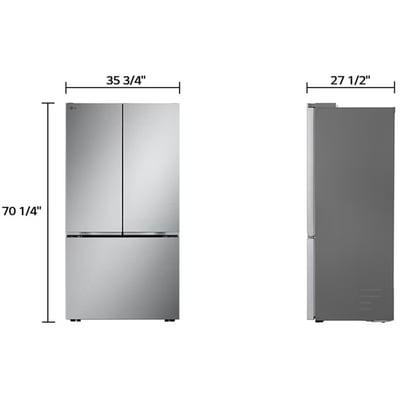 LG 25.1 cu.ft. Counter-Depth French-Door Refrigerator