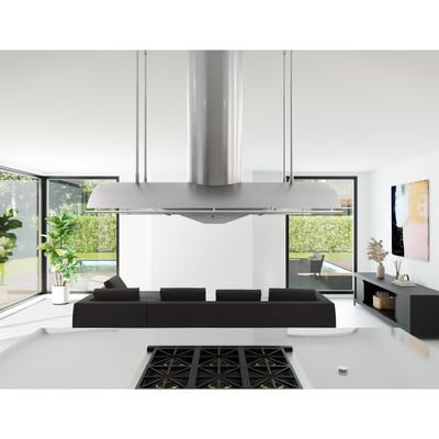 Zephyr 48 inch Island Hoodfan