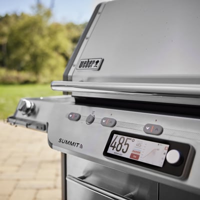 Weber Summit Smart FS38X E and FS38X S Freestanding 5 Burner Liquid Propane BBQ Grill