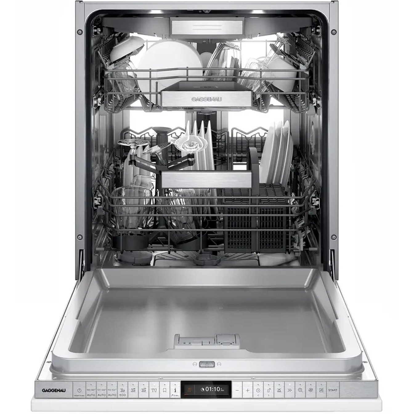 Gaggenau 8 Cycle Dishwasher with Hidden Controls