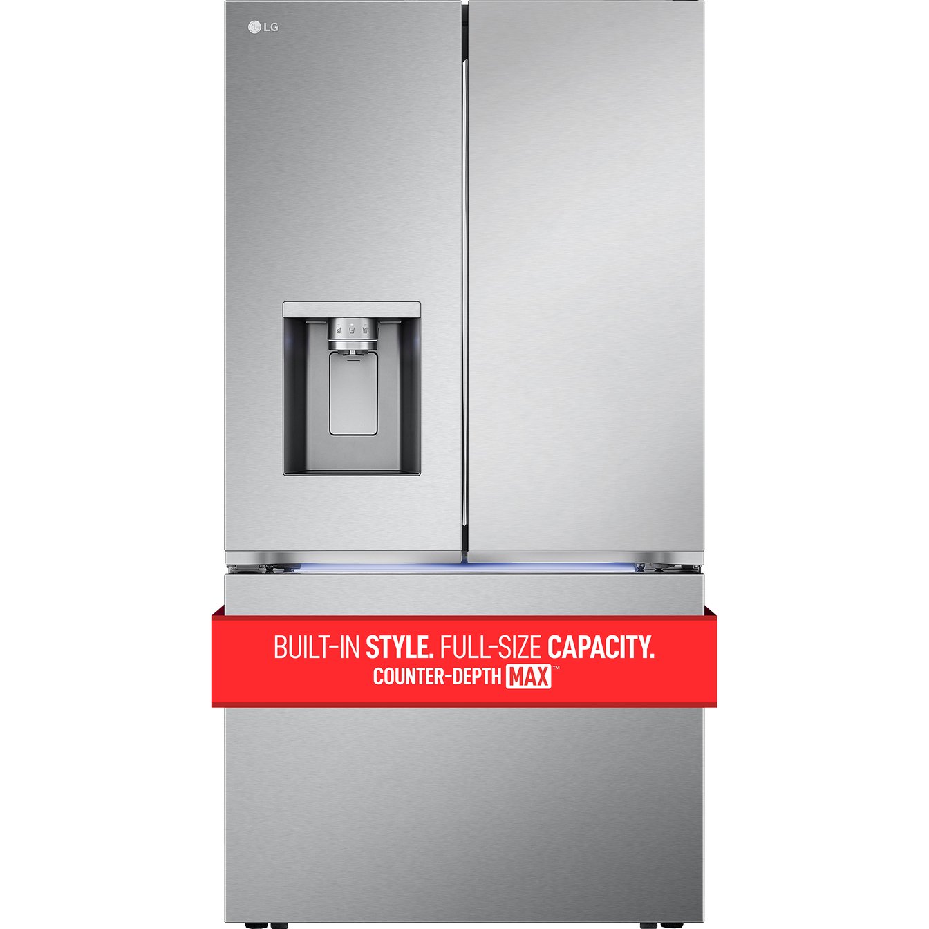 LG 25.5 cu.ft. Counter-Depth French-Door Refrigerator	