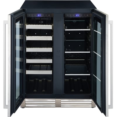 Marathon Built-in French-Door 24 inch Beverage Centre