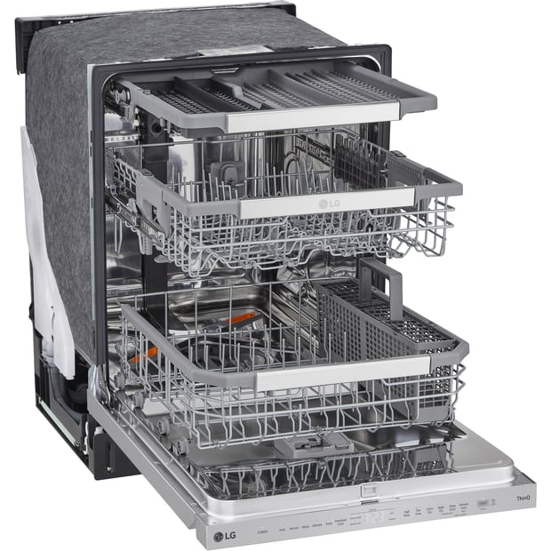 LG 9 Cycle Dishwasher with Hidden Controls