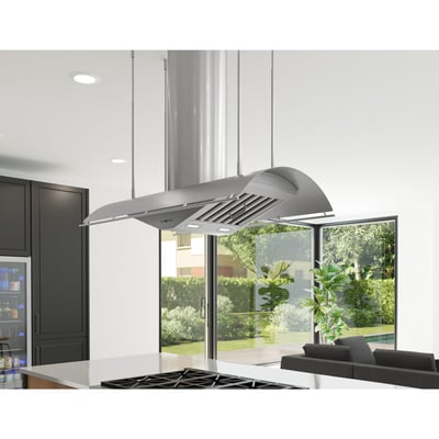 Zephyr 48 inch Island Hoodfan