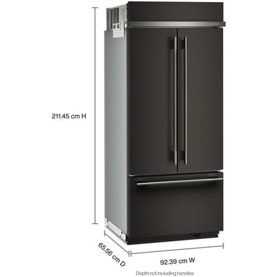 KitchenAid 20.8 cu.ft. Built-In French-Door Refrigerator