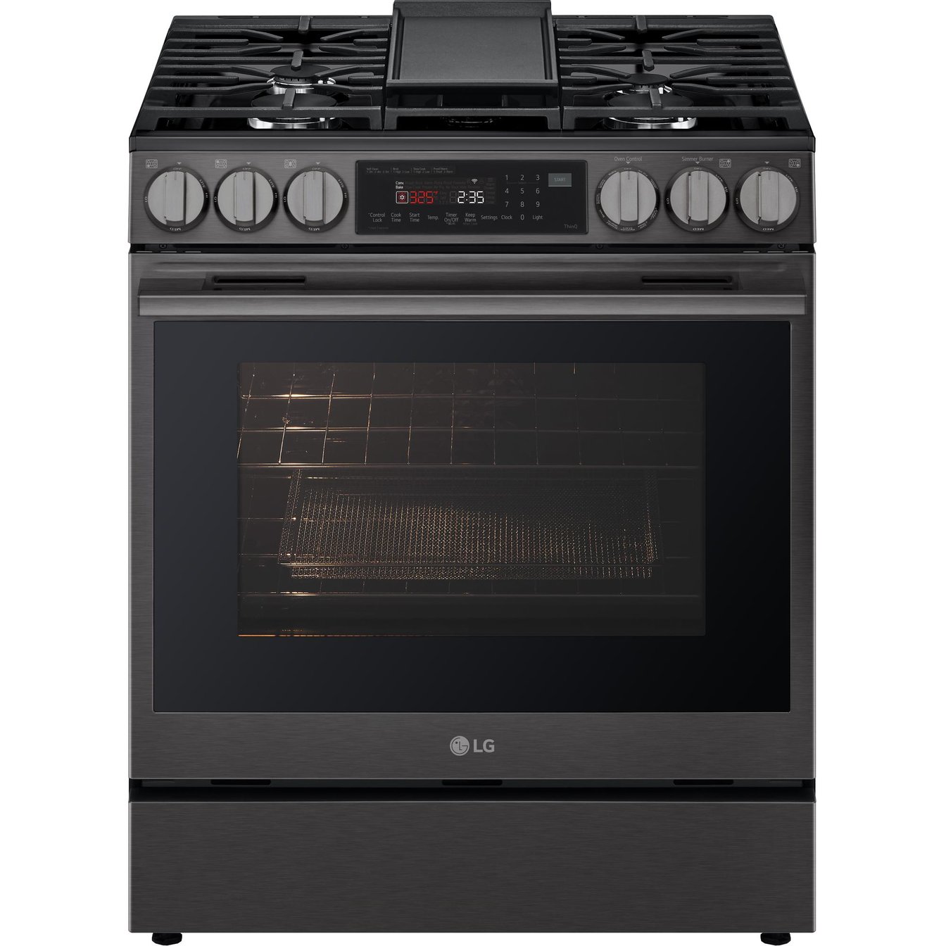 LG 30 inch Single Oven Gas Range