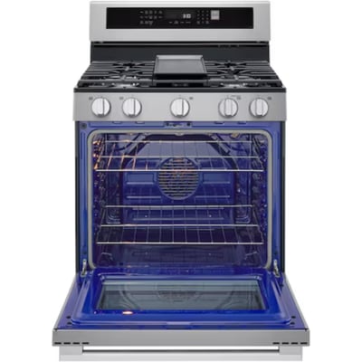 LG 30 inch Single Oven Gas Range