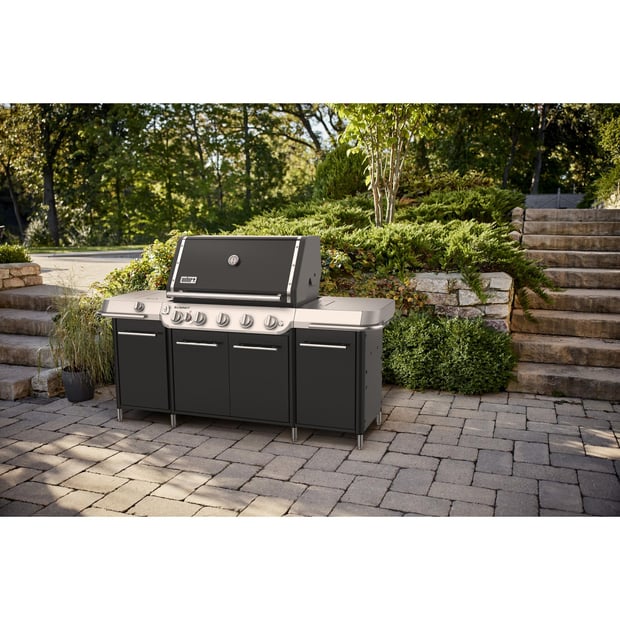 Weber Summit GC38 E Freestanding 5 Burner Liquid Propane BBQ Grill Center