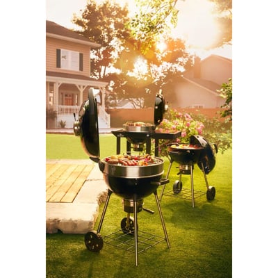 Napoleon Professional Freestanding 22 inch Charcoal Kettle Barbecue Grill