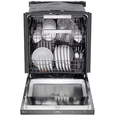 LG 24-inch 46 dBA Dishwasher with Hidden Controls and Third Rack