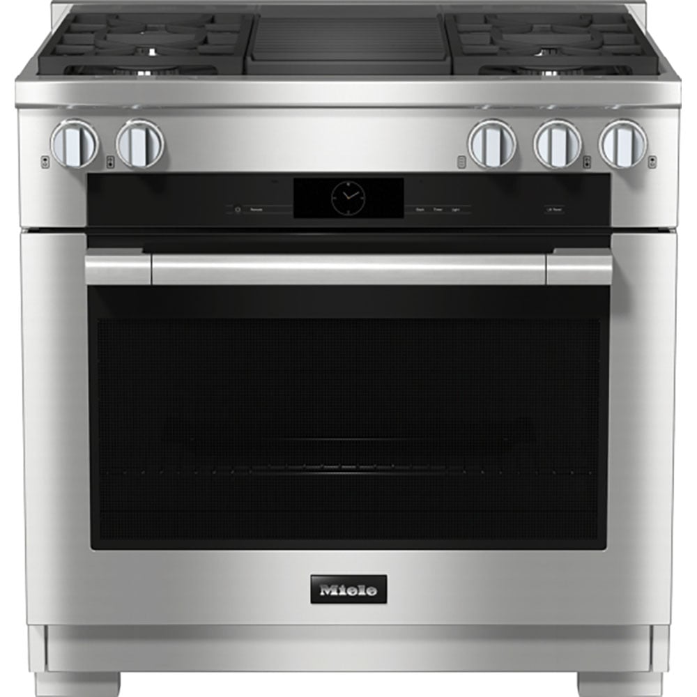 Miele 36 inch Single Oven Dual Fuel Range