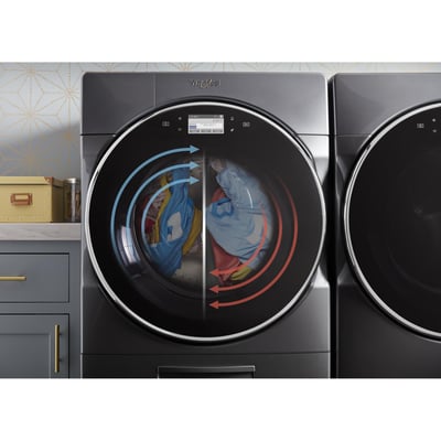 Whirlpool 5.8 cu.ft. Stackable Front Load Steam Washer