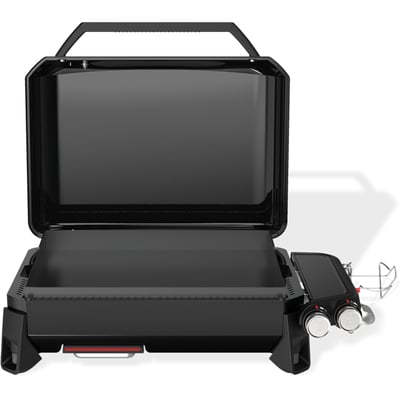 Weber Slate Portable 2 Burner Liquid Propane Tabletop BBQ Griddle