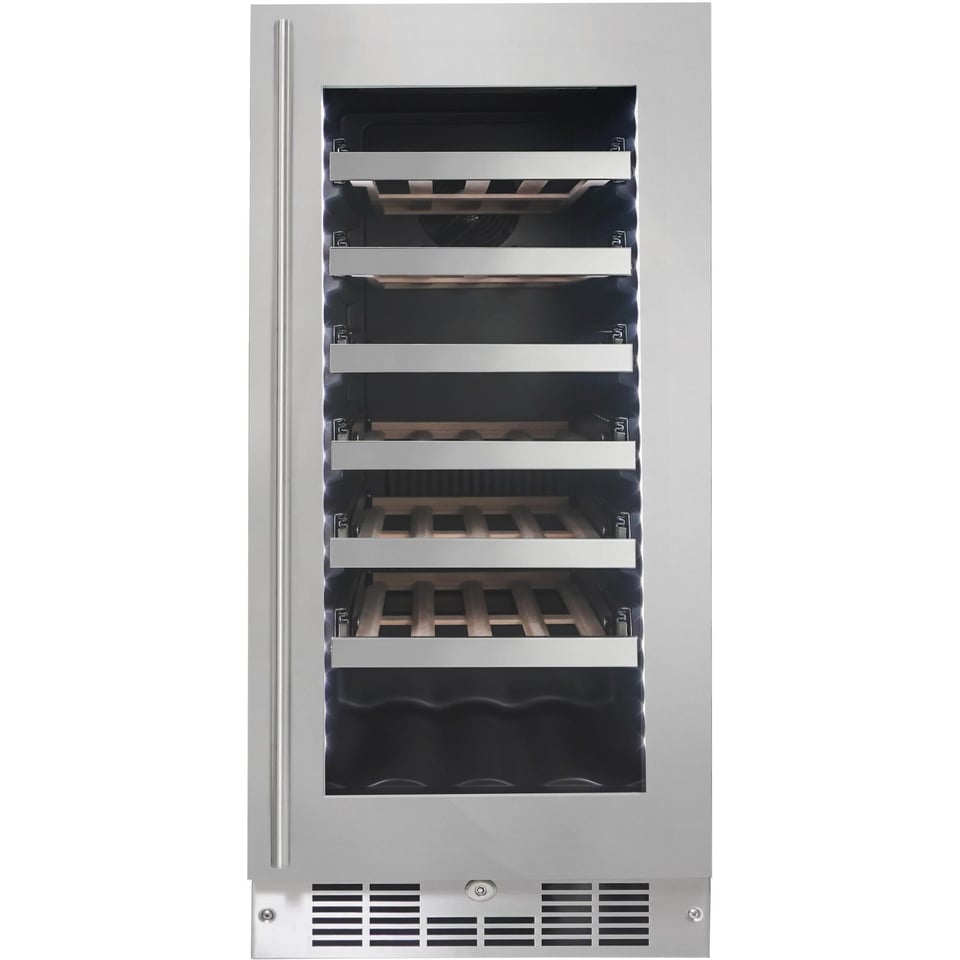 Silhouette Freestanding or Built-in 15 inch 3.1 cu.ft. Wine Cooler